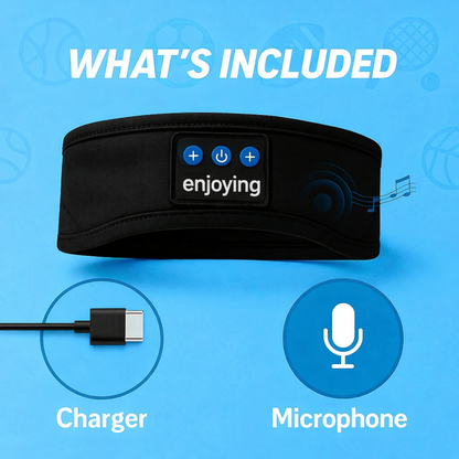 Wireless Bluetooth V5.0 Sports Headband
